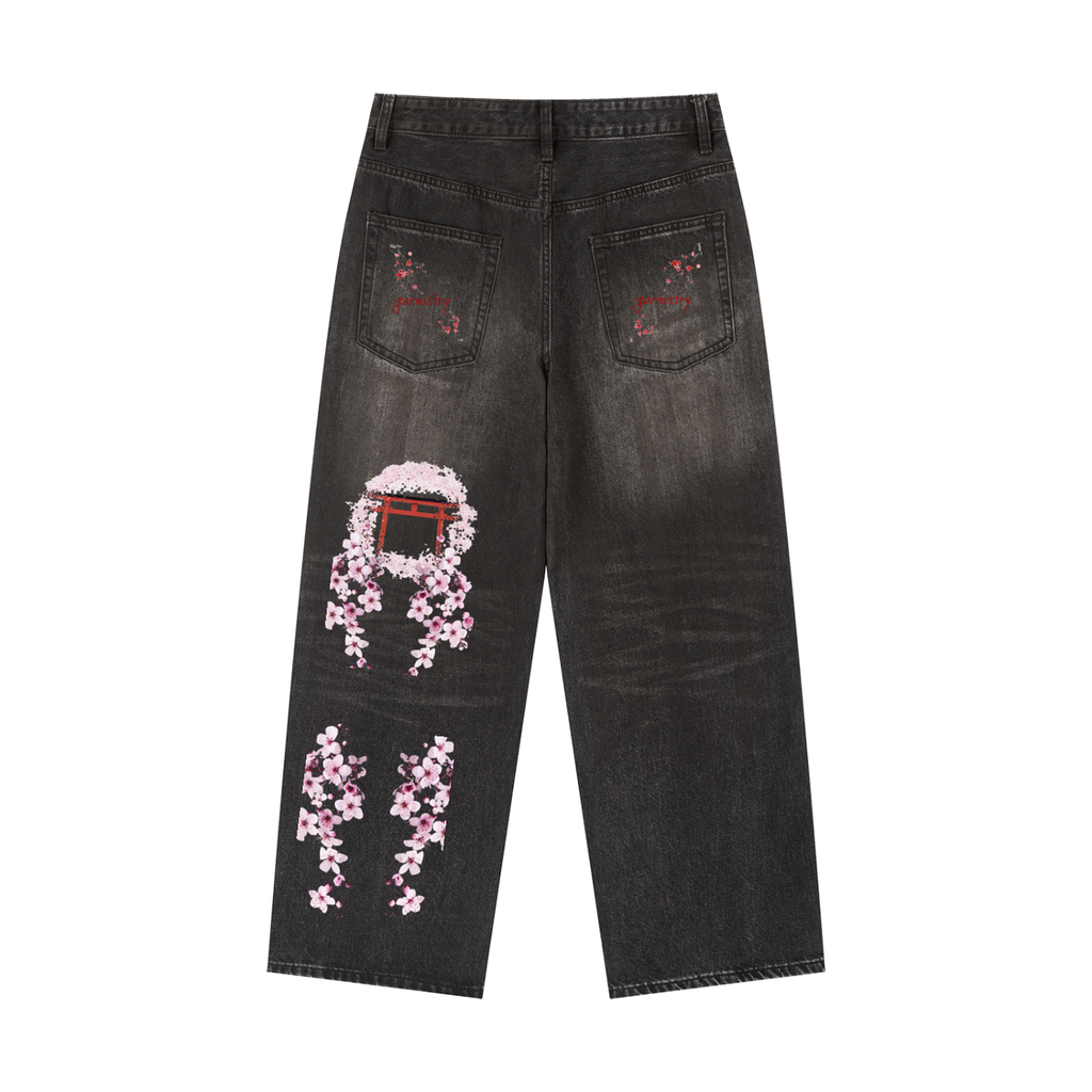 Sakura denim